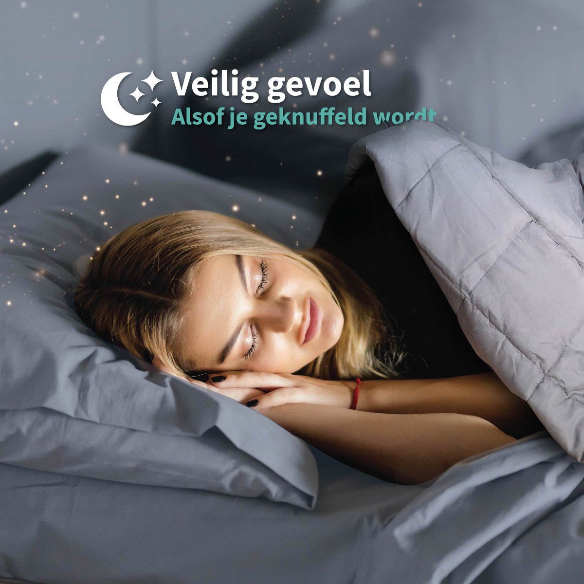 Verzwaringsdeken 7KG - Verzwaarde Deken - 4 Seizoenen - Grijs