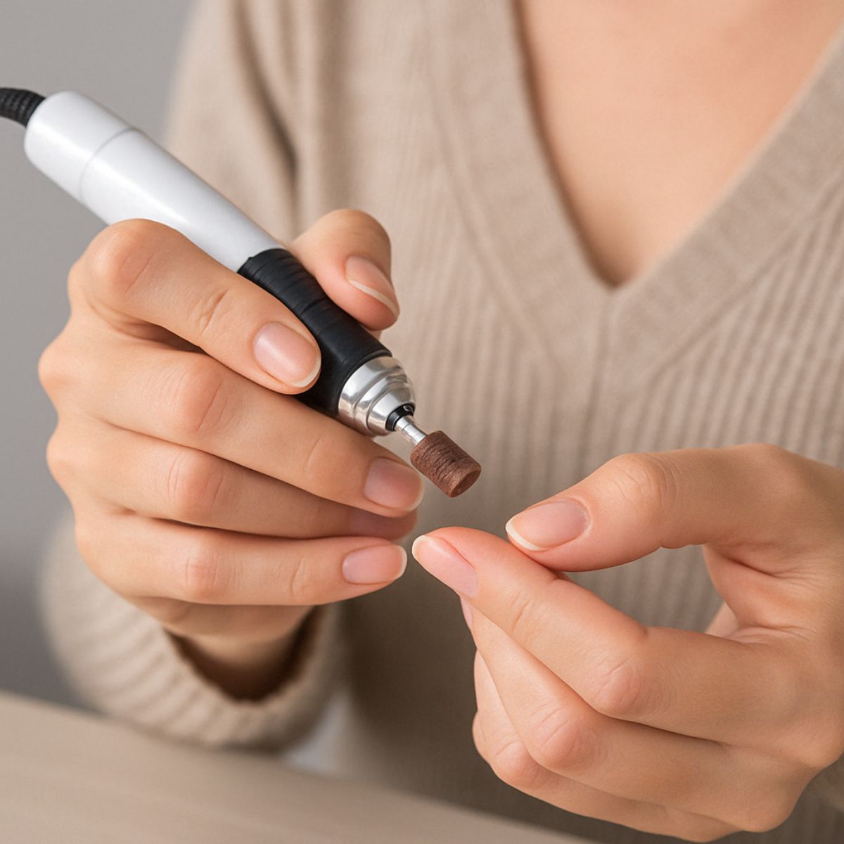 Nagelfrees bitjes en schuurrolletjes set - 62-Delige