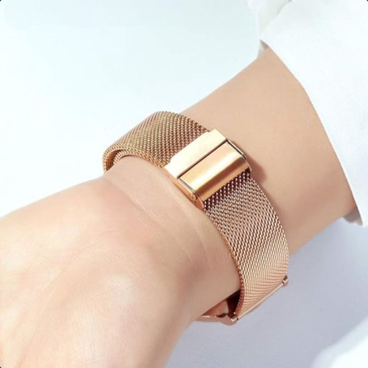 Tyme Ibiza Dames Horloge - 36mm Wit/Rosékleurig - Horloges voor Vrouwen & Meisjes - Polshorloge - Uurwerk - Moederdag Cadeautje - met Cadeauverpakking