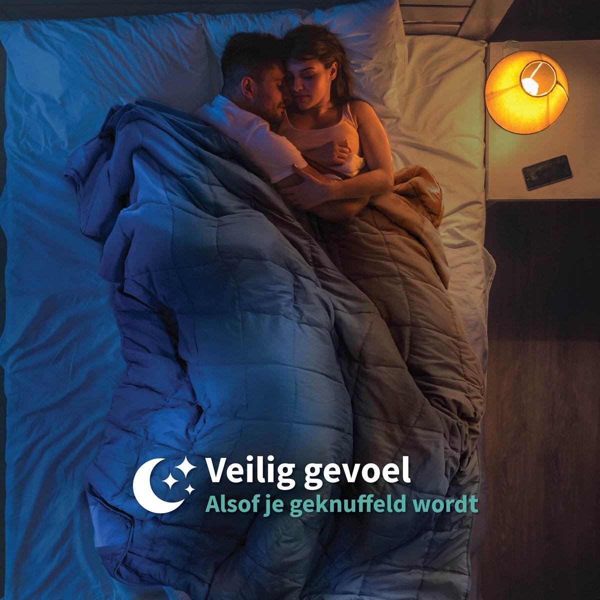 Verzwaringsdeken 7KG - Verzwaarde Deken - 4 Seizoenen - Grijs