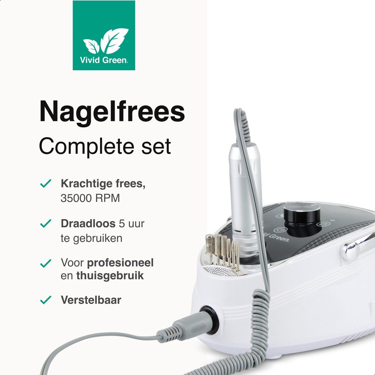 Nagelfrees - Complete Set - Wit