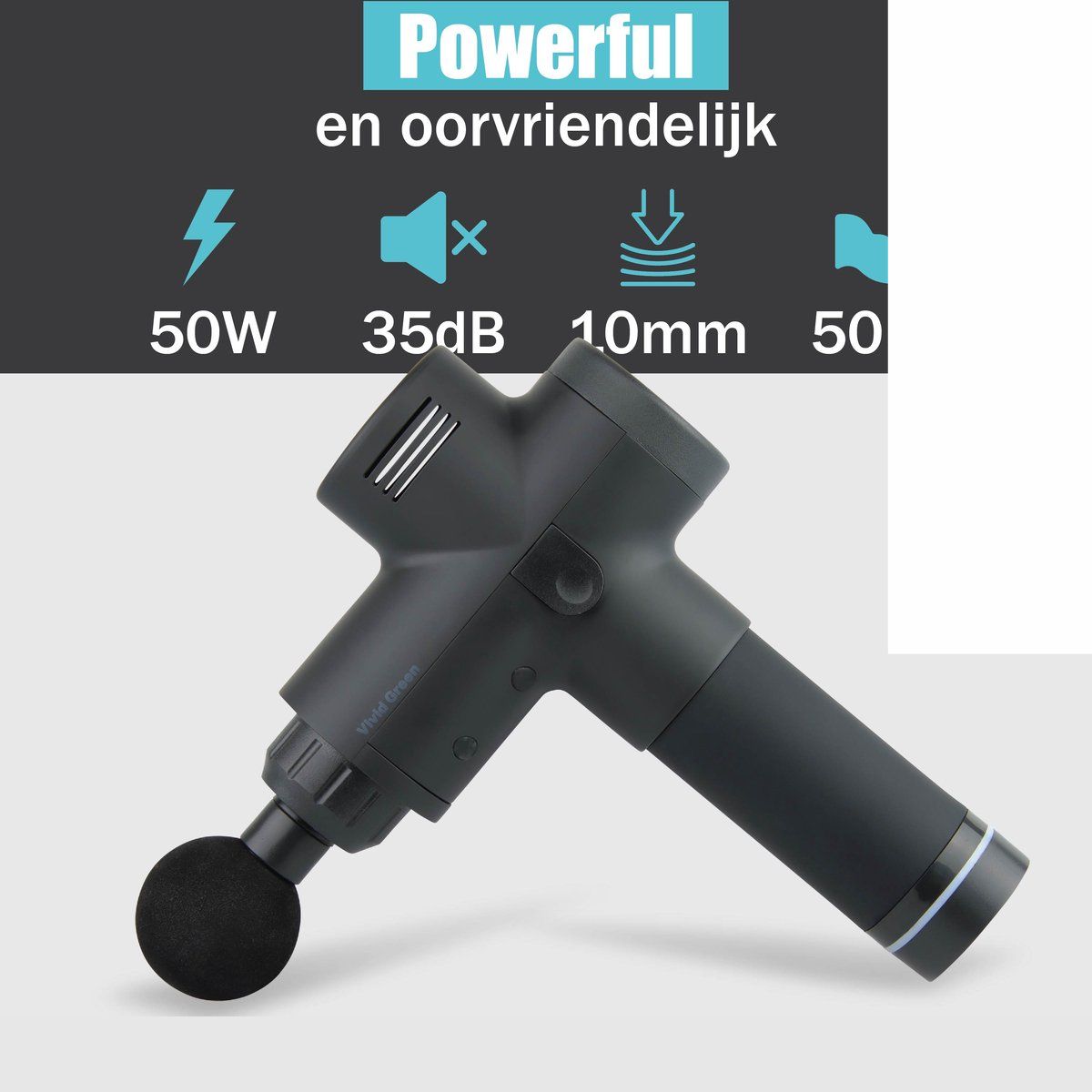 Massage Gun - 6 Koppen - Professioneel