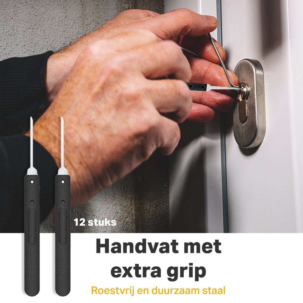 Lockpick Set - 27-Delig - Met Opbergetui