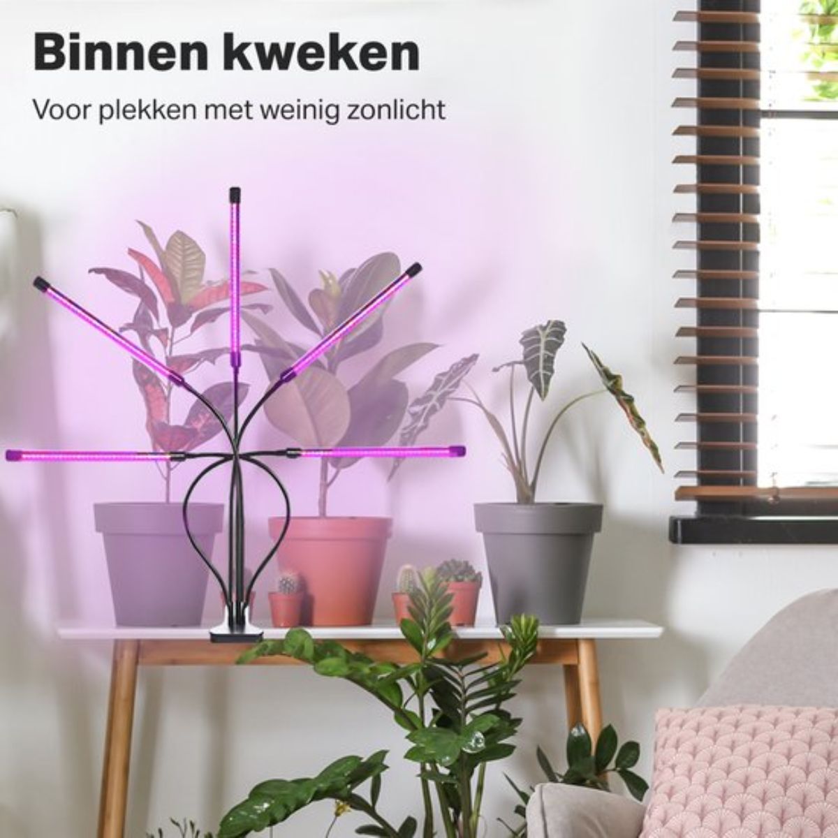 Kweeklamp - Wit Licht - 80 Leds - 40W