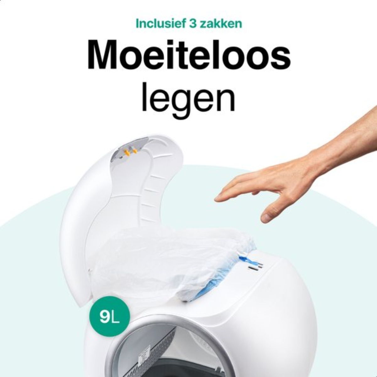 Automatische kattenbak model 2024 - Zelfreinigende Kattenbak Inclusief App - 65L - 4 standen