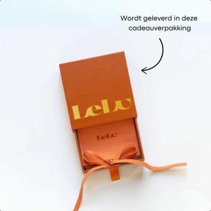LeLu Ketting Dames - Goudkleurig - Goldplated - 3 delig - Choker - Schakelketting - Sierraden - 41.9cm - Met cadeauverpakking