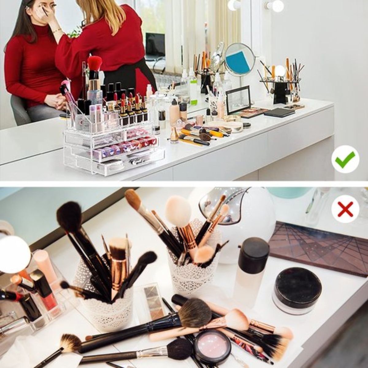 Make-up organizer – Transparant - Opberger