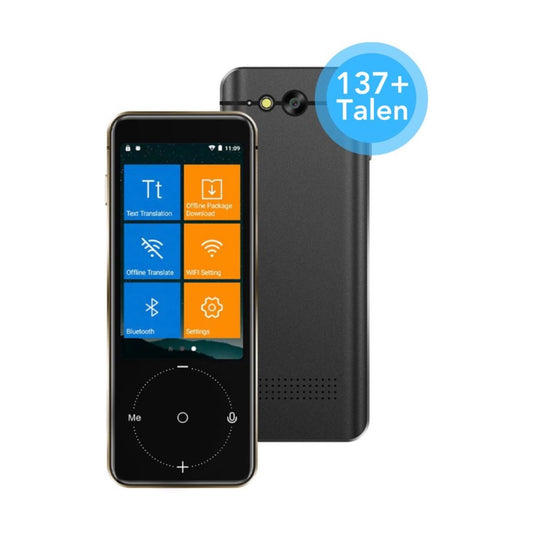 Membeli Vertaalcomputer - Vertaal Apparaat - Offline - Muama Enence - Antraciet - 137+ Talen - 3.1 inch Touchscreen