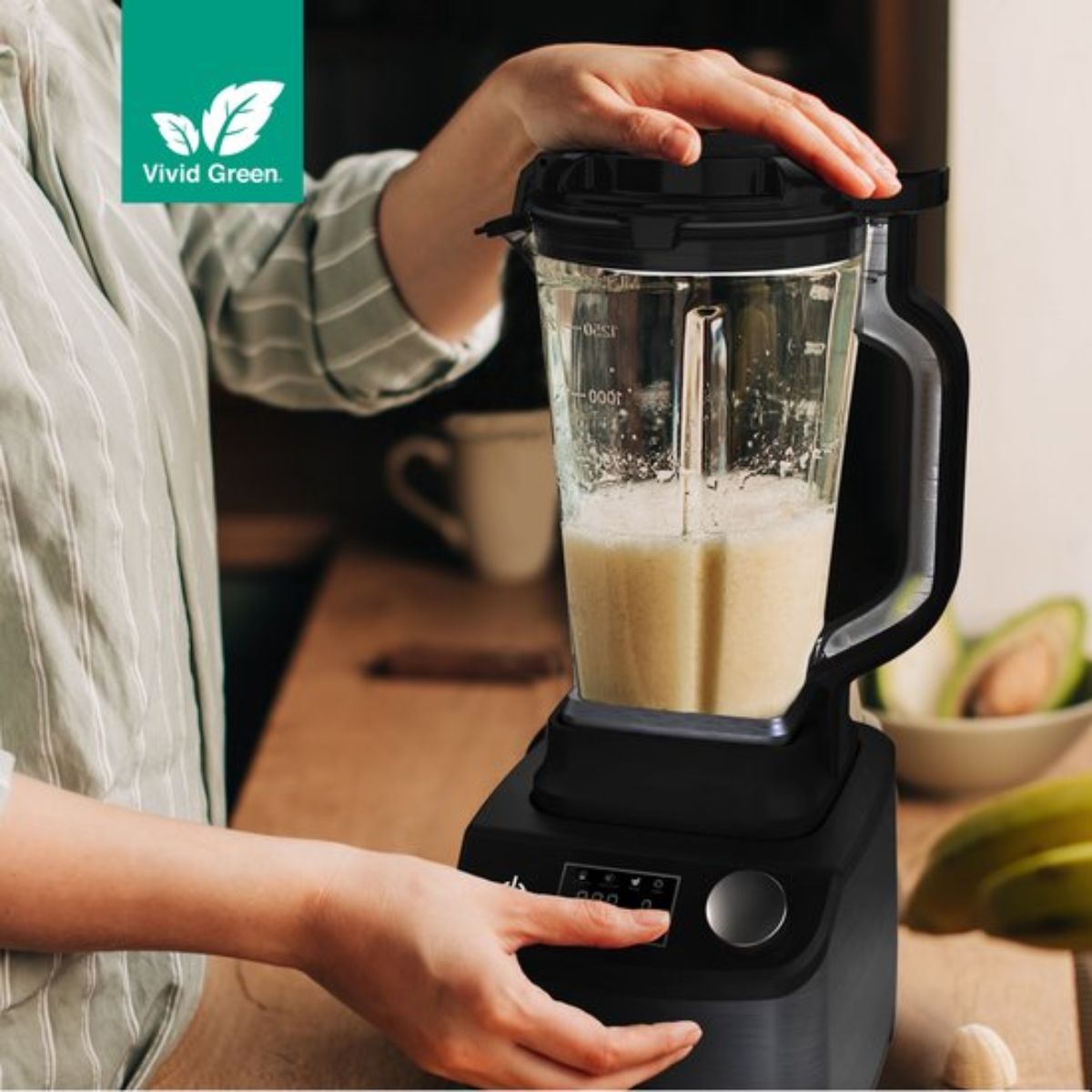 Power Blender 1800W - 2L - 8 Snelheden - IJscrusher - Smoothie Maker