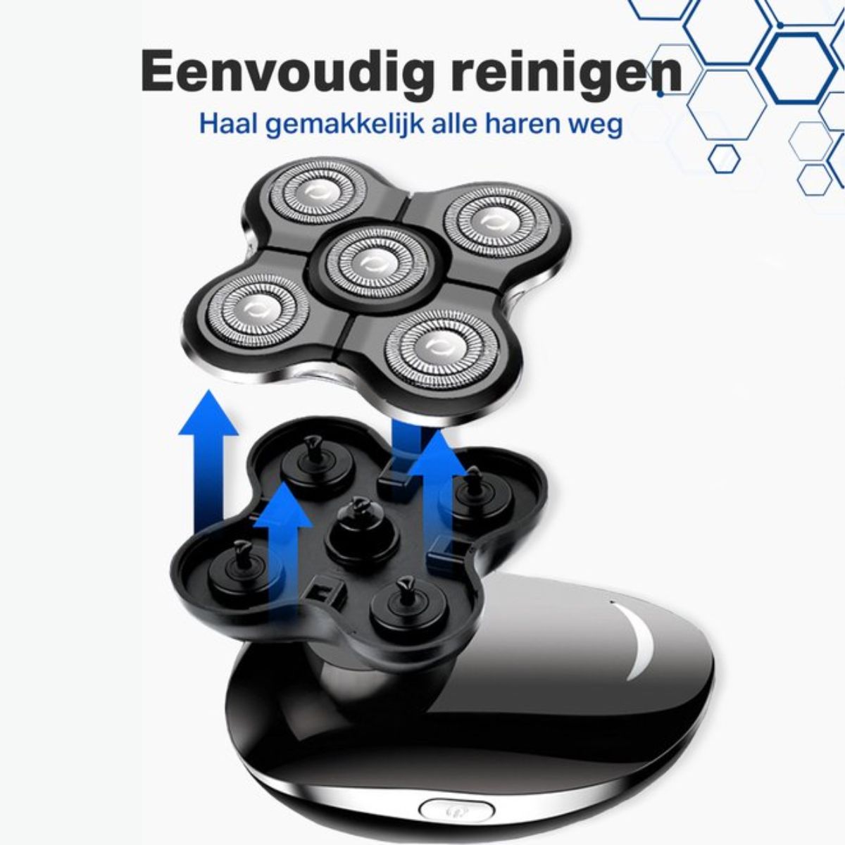 Scheerapparaat – 5-In-1 – Draadloos – Incl. 5 Opzetstukken