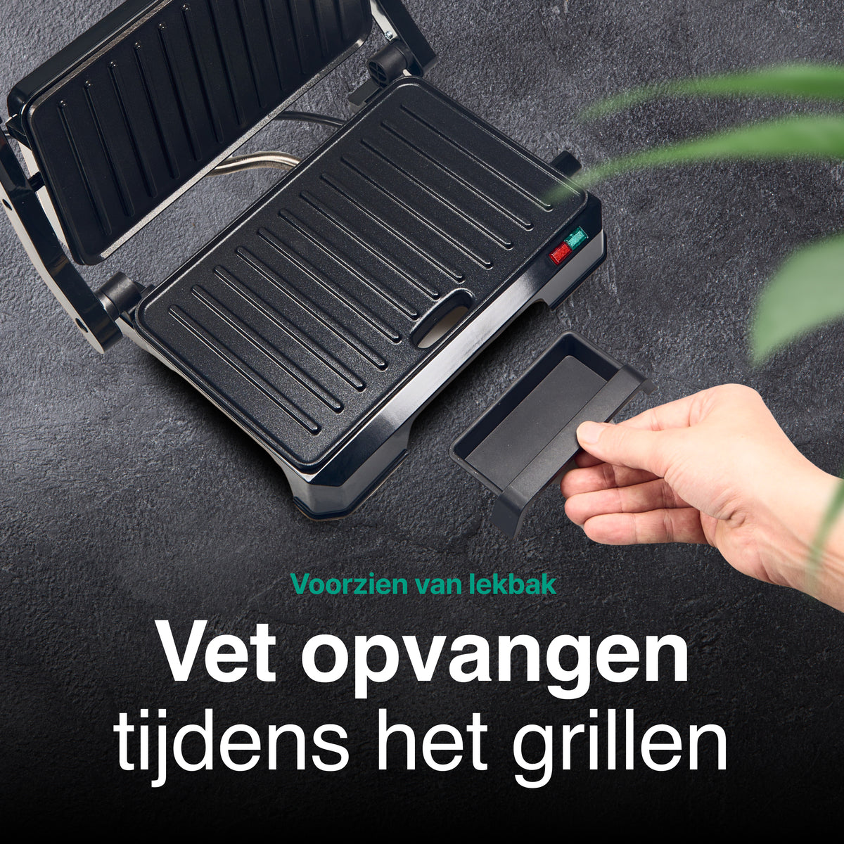 Tosti Apparaat voor 2 Tosti's - Grill IJzer - Contactgrill - Panini - Apparaten - Uitklapbaar