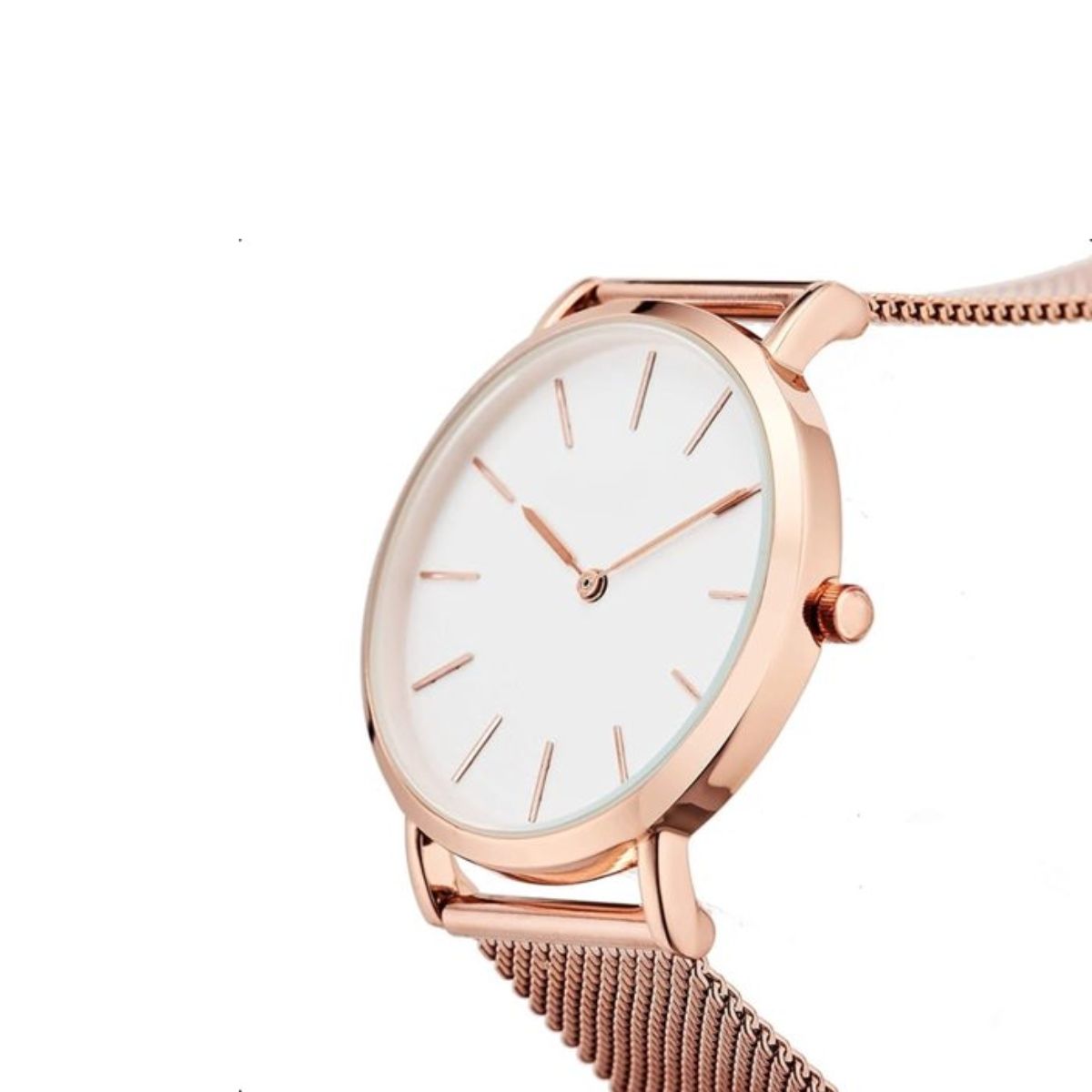 Tyme Ibiza Dames Horloge - 36mm Wit/Rosékleurig - Horloges voor Vrouwen & Meisjes - Polshorloge - Uurwerk - Moederdag Cadeautje - met Cadeauverpakking