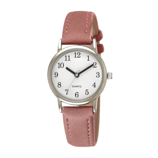 Tyme Santorini Dames Horloge - 27mm Wit/Roze - Horloges voor Vrouwen & Meisjes - Polshorloge - Uurwerk - met Cadeauverpakking