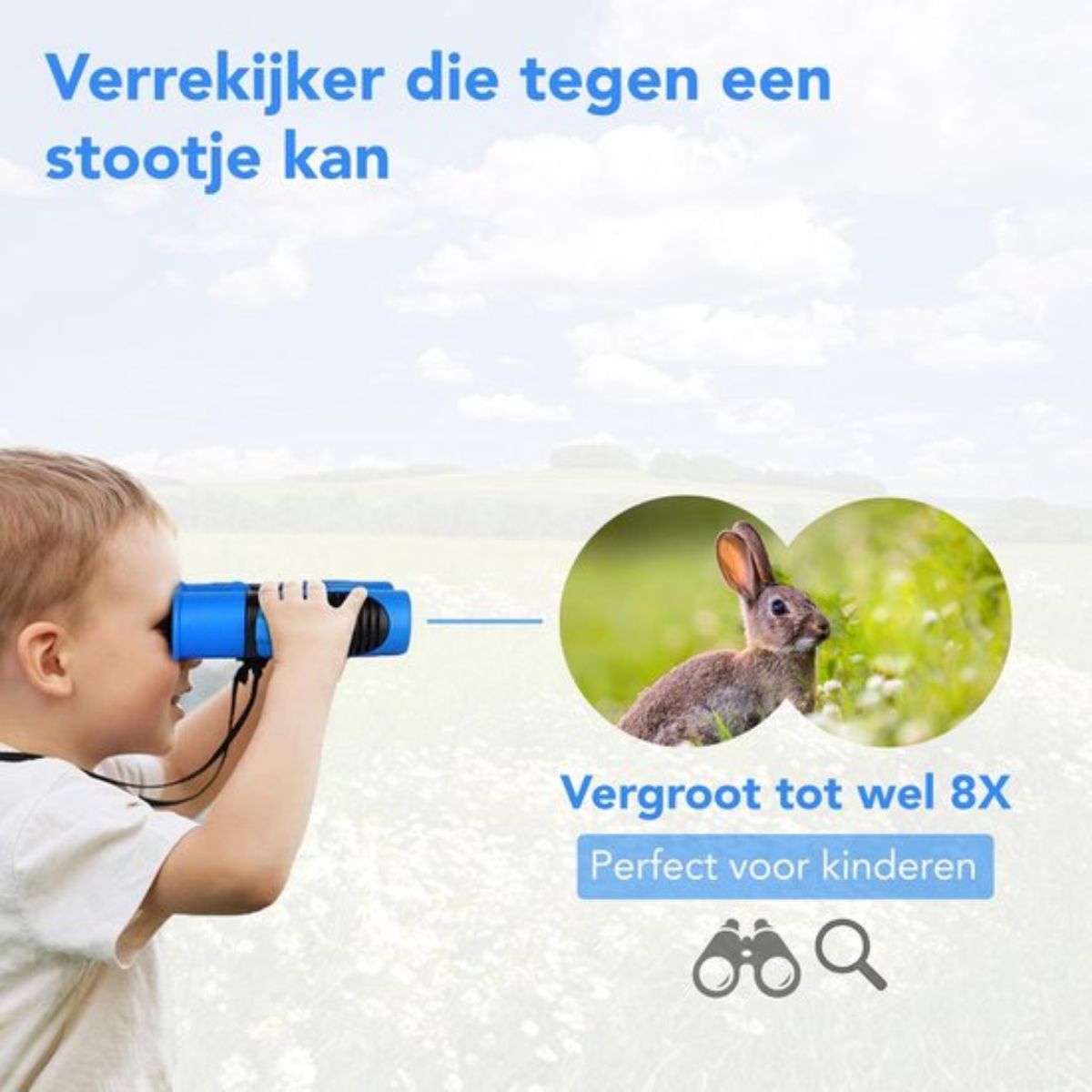 Verrekijker Voor Kinderen – Speelgoed – Blauw