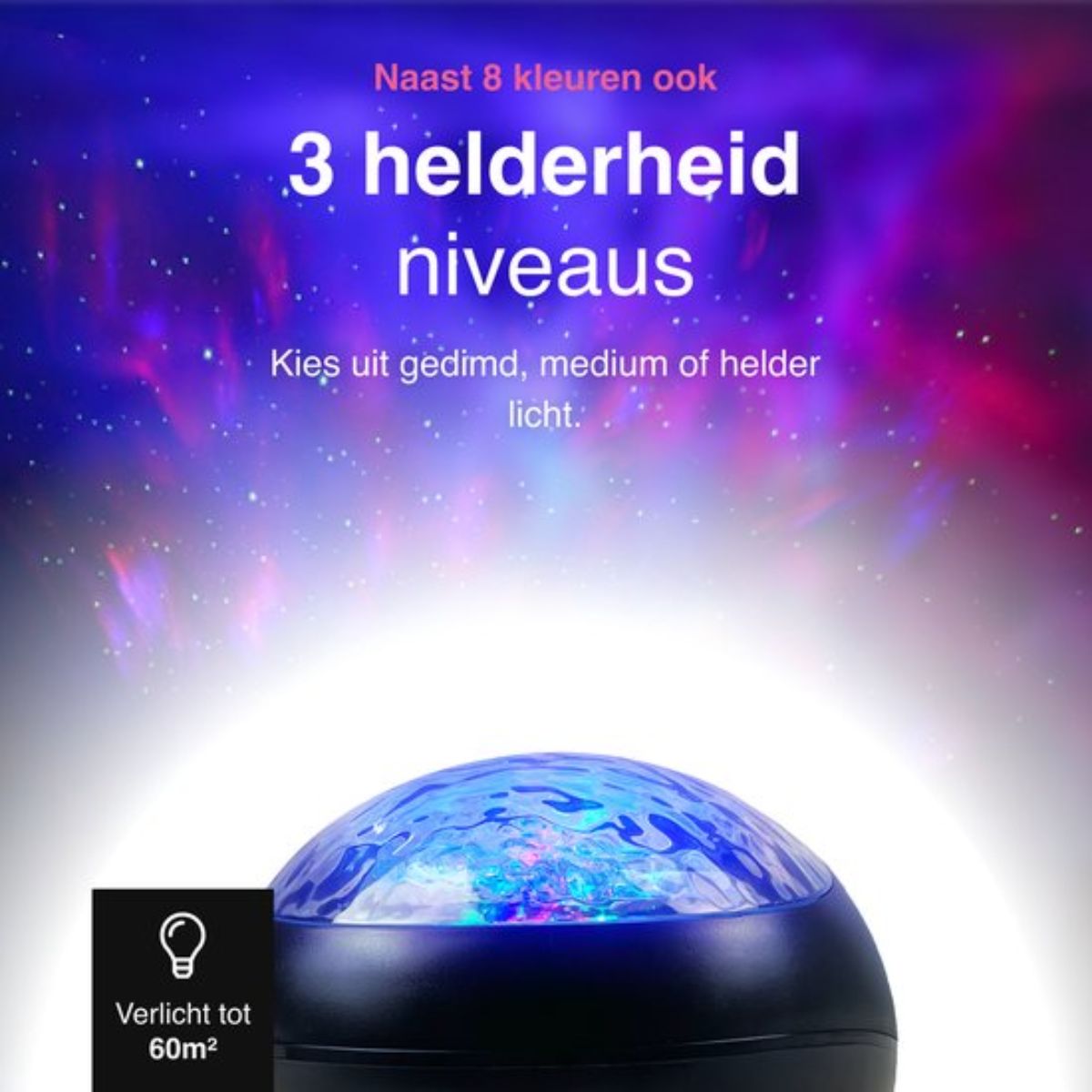 Sterren Galaxy Projector - Sterrenhemel - Sterrenprojector - Sterrenlamp - Star Sky Light Projector - Galaxy Lamp - Ei