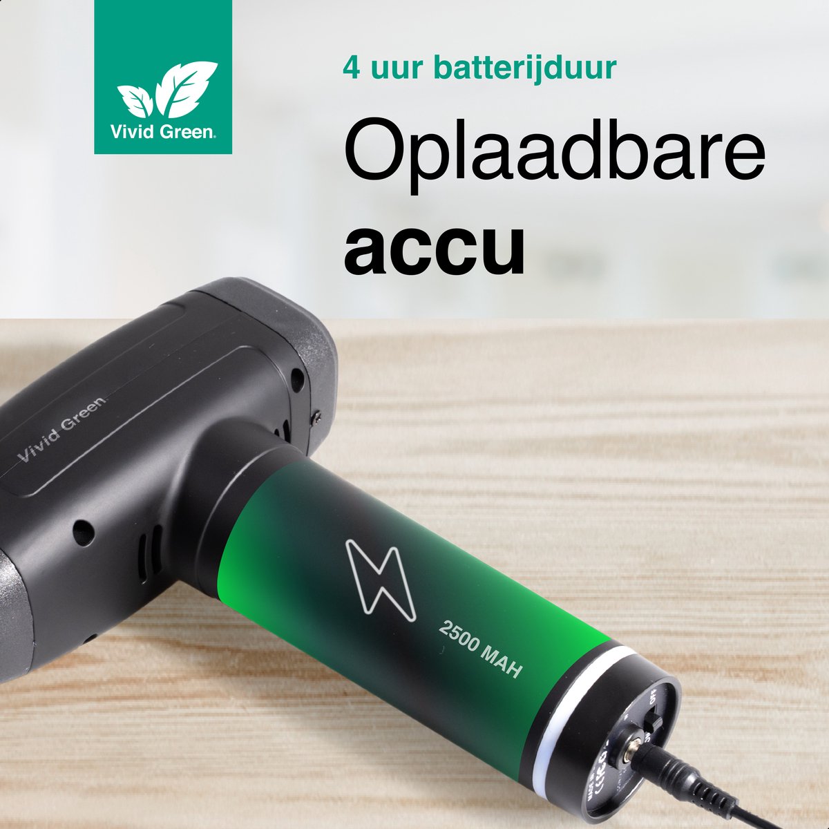 Massage Gun met 6 Opzetstukken & Opbergcase - Professioneel - Sport en Relax Massage apparaat - Draadloos - Zwart